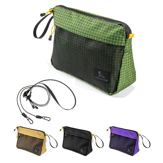 Premium Waterproof Toiletry Bag – UHMWPE Fabric Portable Travel Organizer with Large Capacity, Multi-Functional, 70g