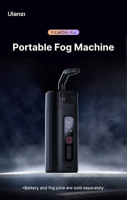 Ulanzi FILMOG Ace 40W Portable Fog Machine — Wireless Dry Ice Fog for Food, Portrait & Video Photography (10m Range)