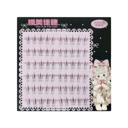4-6mm Style No-Glue False Lower Eyelashes – Natural Fake Lashes for Women Daily Wear, Cosplay & DIY Makeup