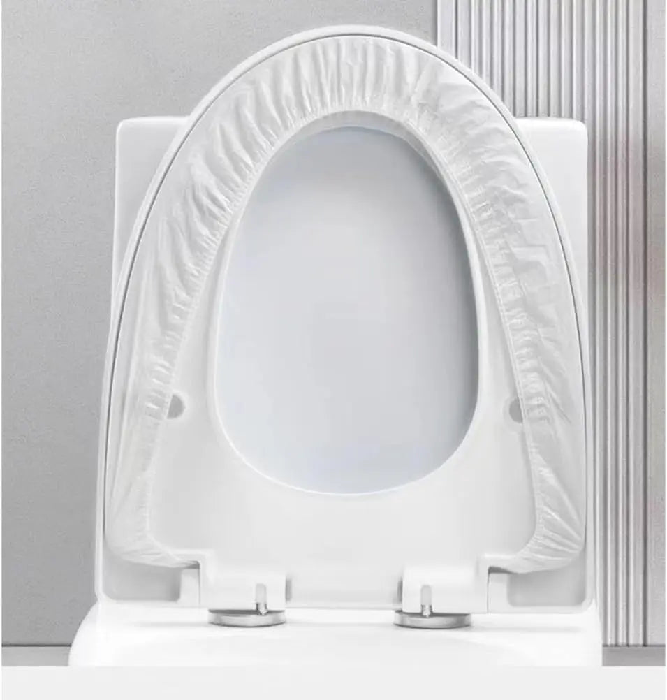 Disposable Waterproof Toilet Seat Covers – Non-Woven Fabric Seat Protectors for Travel, Hotels, Hospitals & Public Restrooms