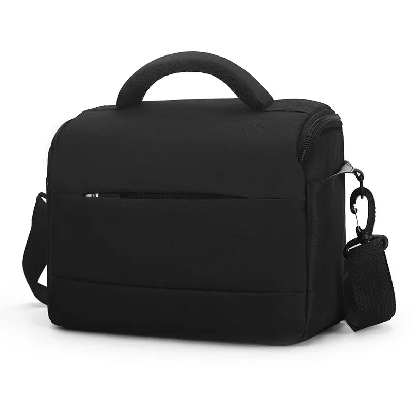DSLR Camera Shoulder Bag – Portable Nylon Handbag for Sony, Nikon, Canon, Panasonic Equipment, Crossbody Style
