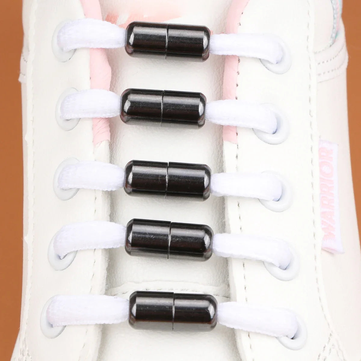 5 Pair Aluminum Shoelace Buckle - Metal Lace Lock for Men, Women, Kids - No Tie Lazy Laces Capsules Accessories