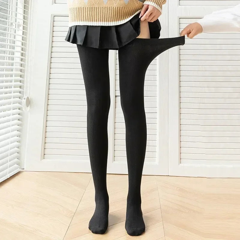 80cm Over-the-Knee High Socks – Silicone Anti-Slip Cotton High Tube Stockings, High Elasticity Loose Fit Women’s Extended Socks
