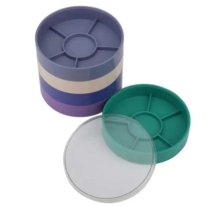 5-Layer Watch Parts Storage Box | Watchmaker Tool Organizer for Screws, Components & Movements