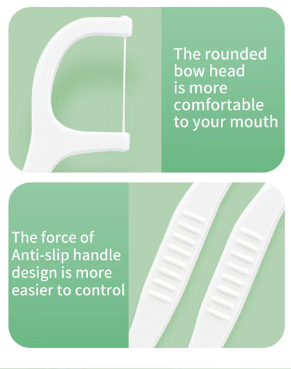 50/150/300/600/1000 PCS Dental Floss Sticks - Oral Care Tools for Effective Cleaning