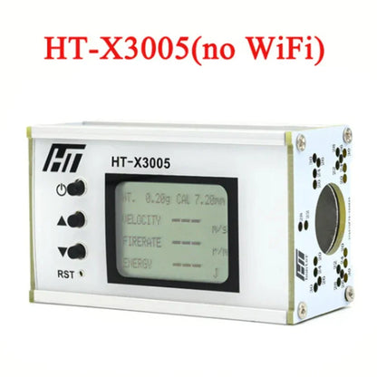HT-X3006 Shooting Speed Meter – 1-999m/s Bullet Velocity & Energy Chronograph Tester