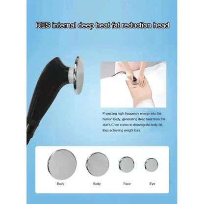 448kHz CET RET Tecar Therapy Machine — Portable RF Monopolar Probe for High-Frequency Diathermy & Weight Loss