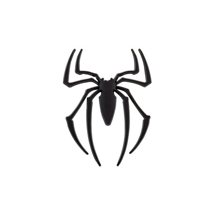 Universal 3D Metal Spider Car Sticker - Chrome Badge Emblem Decal for Auto Styling and Decoration - Exterior Car Accessories
