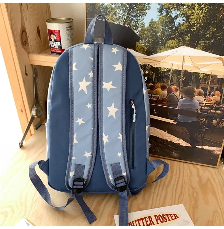 Star Laptop Backpack 17 Inch | Cute Travel & College Bag for Women, Men, Students, Back to School Bookbag