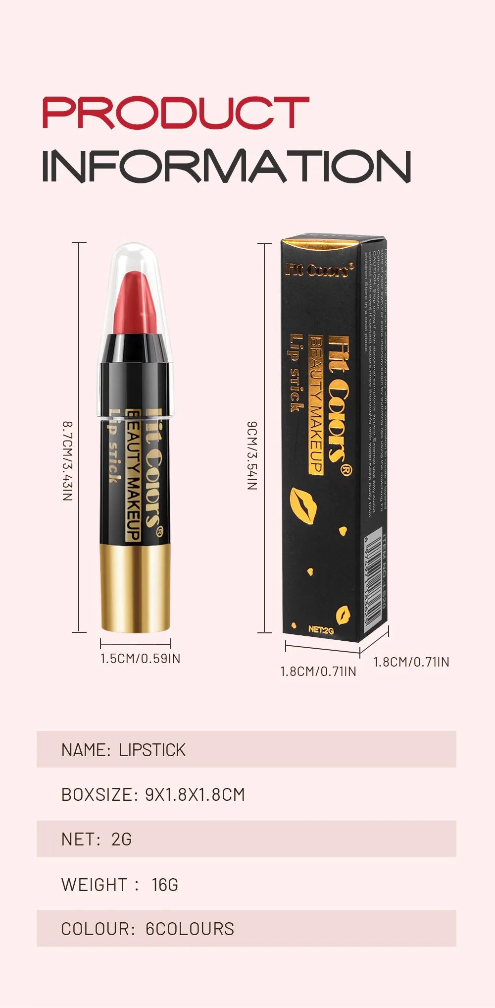 Moisturizing Crayon Lip Gloss Stick – Velvet Long-Lasting, Waterproof Jelly Tint Lipstick & Liner Pen