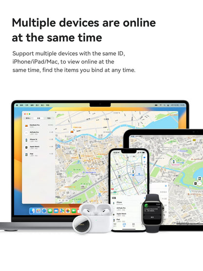 E91 Airtag Bluetooth GPS Smart Tracker Finder for Pet Dog Car Key Wallet Anti-Lost Device