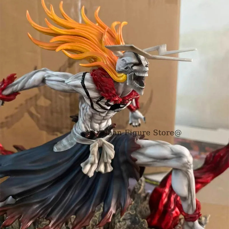 23cm Bleach Hollow Ichigo Action Figure — Saigo No Getsuga Tenshou Hollowfied Kurosaki Ichigo Collectible Statue Toy