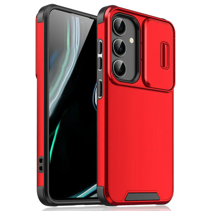 Samsung Galaxy S Series Slide Camera Armor Case – Compatible with S21/S22/S23/S24/S25 Ultra & FE Models