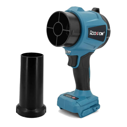 3000W Brushless Turbo Fan Blower – Handheld Electric Jet Fan for Snow, Leaf & Dust, 320,000 RPM, 450M/S, Compatible with Makita Battery