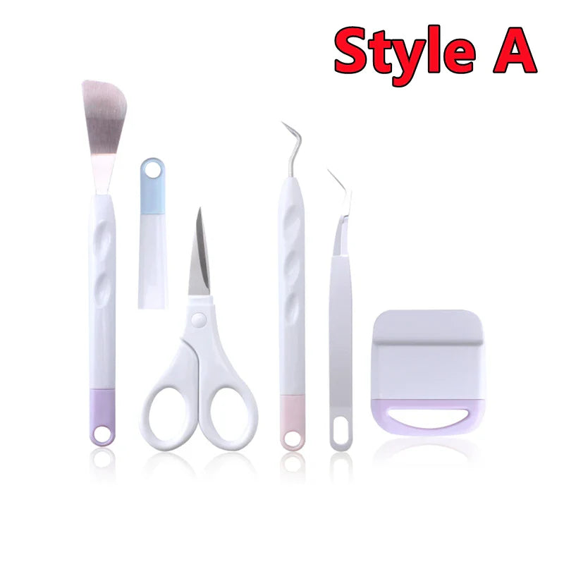 Portable Vinyl Weeding Tools Kit – DIY Craft Tool Set for Silhouette Cameo & Cricut Machines