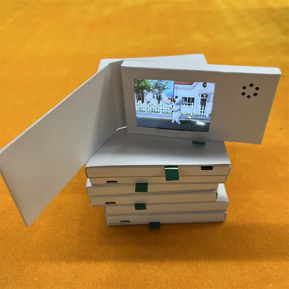 128MB 2.4" LCD Video Greeting Card – MP4 Player for Birthday, Mother’s Day & Advertising Gifts