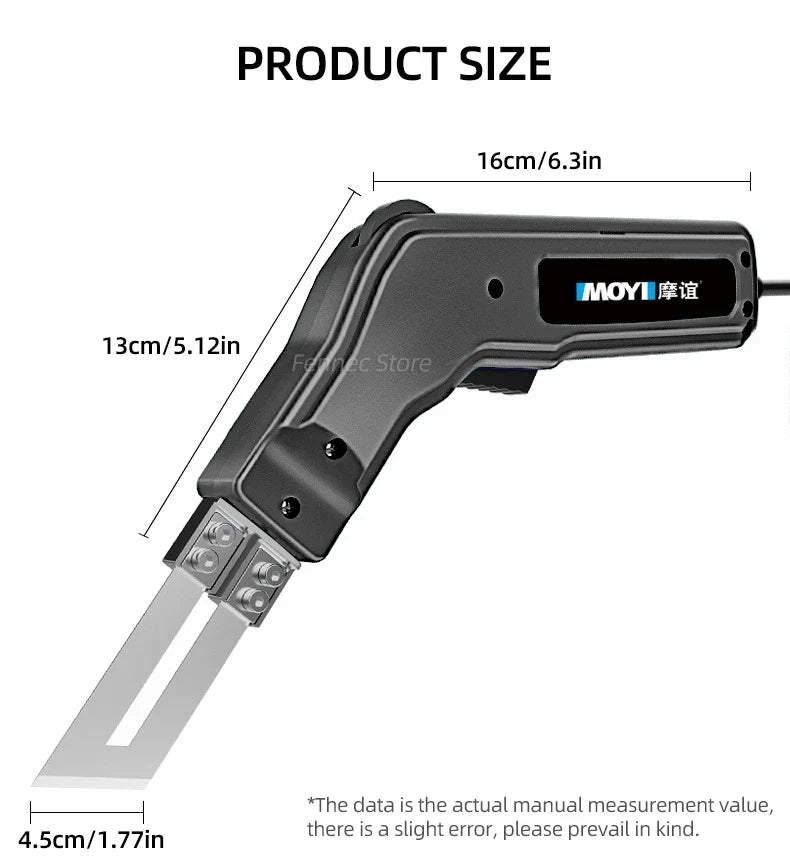 Electric Foam Cutting Knife – Handheld Hot Knife Thermal Cutter for Pearl Cotton and Multiple Materials