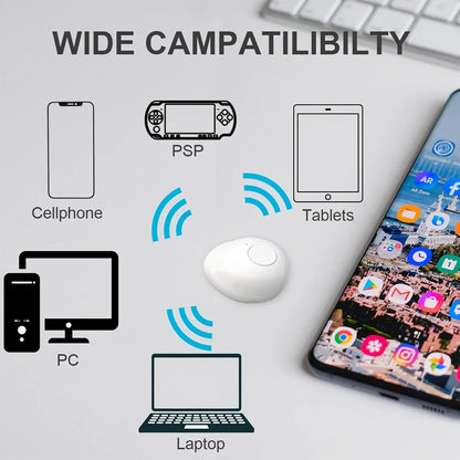 Invisible Mini Bluetooth Earphones V5.2 – TWS In-Ear Wireless Earbuds with Noise Reduction & Mic for Sleep