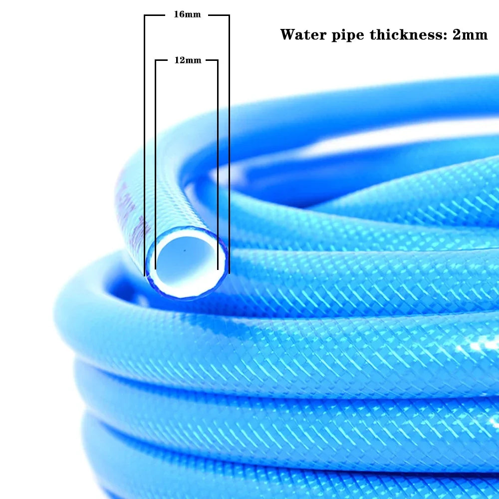 Garden Watering Hose Quick Connector Set – 1/2” ABS Double Male Coupling Adapter for Hose Pipe Extension