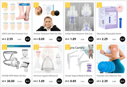 Inhaler Parts & Medicine Tank — Compressor Nebulizer Accessory, Atomized Spray Injector Made of Non-Toxic PP for Health Care