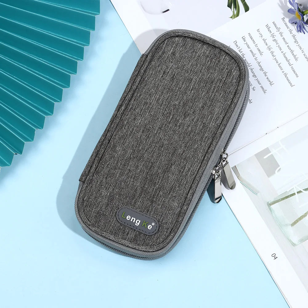 Insulin Cooling Bag without Gel – Oxford Medical Portable Thermal Insulated Travel Case for Diabetics, Pill Protector