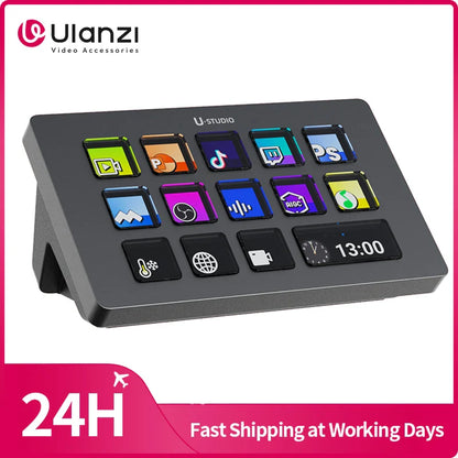 Ulanzi D200 Production Console – Studio Controller for Gaming, Livestreaming & Content Creation