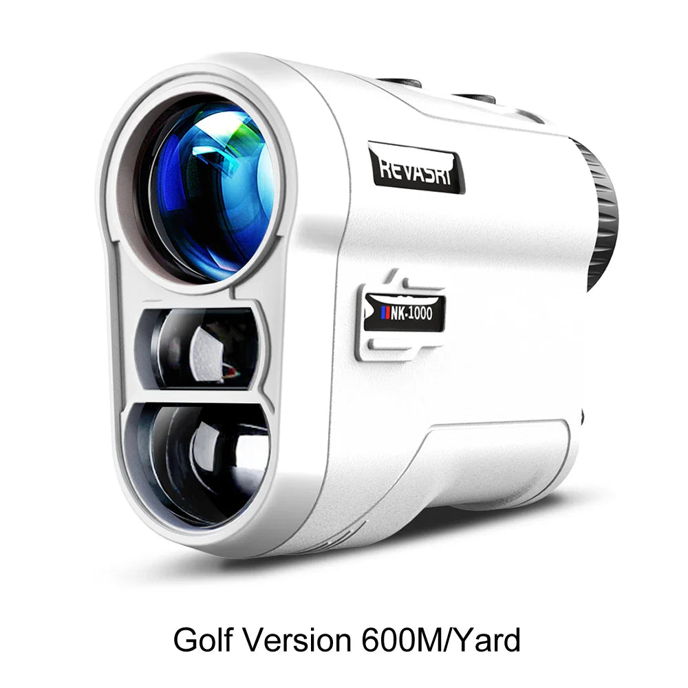 REVASRI Golf Laser Rangefinder – 600M Telescope with Flag-Lock, Slope Pin Distance Meter, 1000M Camouflage Hunting Monocular