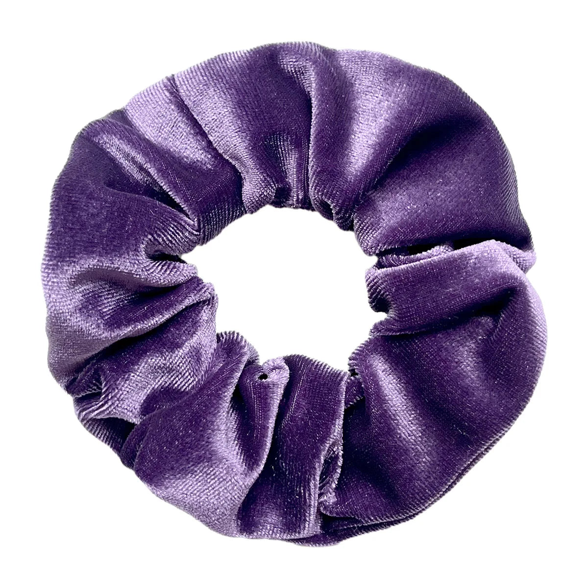 Vintage Velvet Hair Scrunchies for Women & Girls – Solid Color Ponytail Holder Elastic Hair Bands, Soft Fashion Hair Ties Accessories