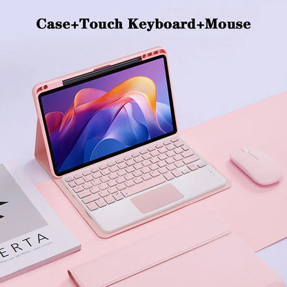 Keyboard Case for Redmi Pad 2 11-inch 2025 — Bluetooth Tablet Case with Pencil Holder for Xiaomi Redmi Pad 2
