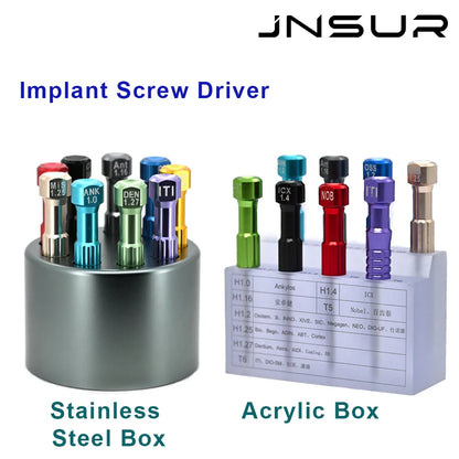 Dental Implant Screwdriver Kit – Precision Tools for Dental Lab Technicians & Dentists, Micro Screwdrivers & Instruments