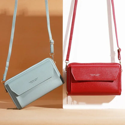 Summer Crossbody Bag for Women: Small Market Simple One Shoulder Bag - Double Layer Casual Body Bag for Mobile Phone, New Arrival