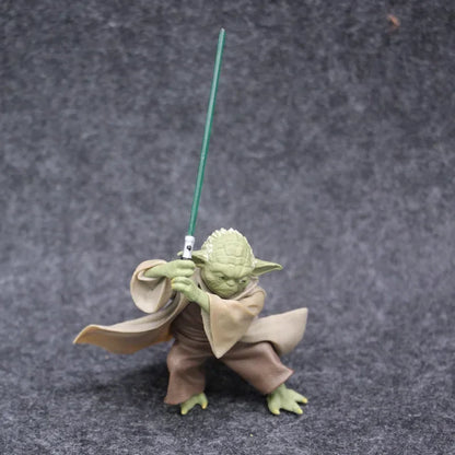 Star Wars Mandalorian Master Yoda Action Figure – Collectible Toy with Sword