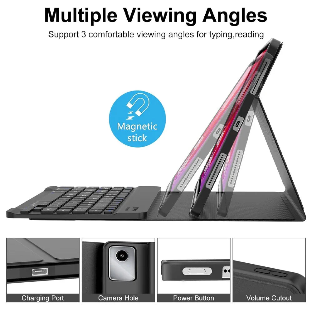 Lenovo Idea Tab 11" TB336FU/ZU Case with Wireless Bluetooth Removable Keyboard Cover