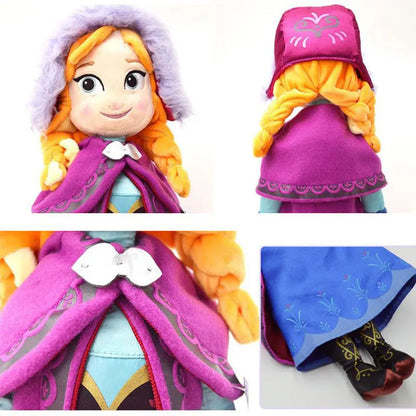 Disney Frozen Olaf Plush Doll 40CM – Elsa & Anna Stuffed Toy Pillow for Kids Birthday