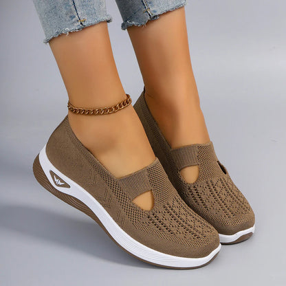 Spring Women's Sports Shoes – Breathable, Lightweight, Non-Slip, Wear-Resistant Casual Sneakers