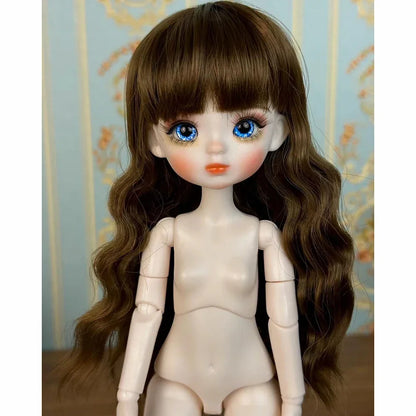 Sweet Doll 1/6 BJD Handmade 30cm Princess Doll – Makeup Doll for Girls Birthday Gift