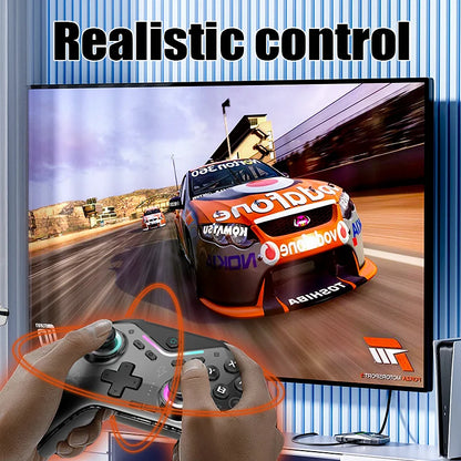 CM-619 Wireless Game Controller — Dual Motor, Dazzling Light, Compatible with iOS, Android & PC