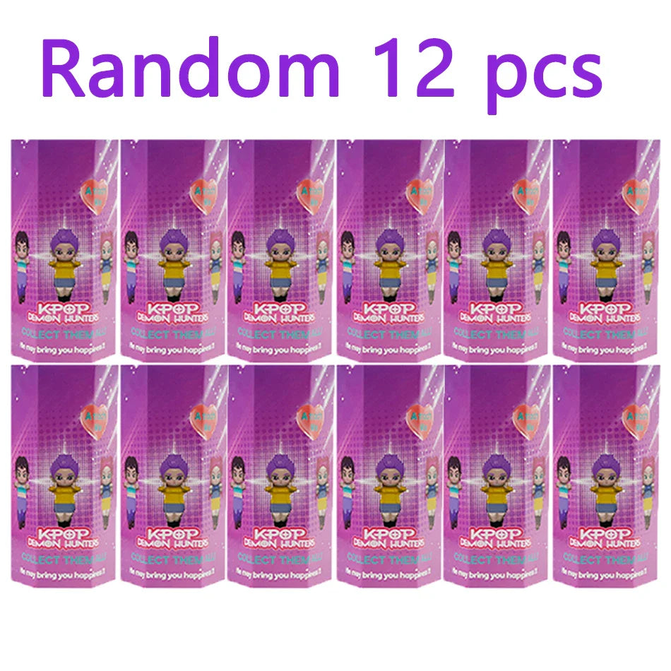 2025 K-Pop Demon Hunters Blind Box Figure – Anime Doll Ornament & Collectible Gift for Fans