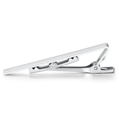 Metal Tone Tie Clip: Fashionable Necktie Accessory for Men - Simple Bar Clasp for Practical Mens Collar Clip Style