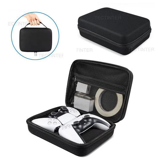 Portable Shockproof Carrying Case for PS5/PS4/PS3/Xbox Controllers – Travel Storage Handbag for Gaming Accessories