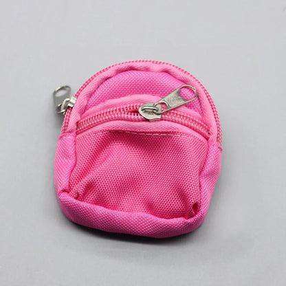 10cm Labubu Idol Mini Doll Clothes & Accessories – Backpack, Glasses, Hat | 1/6 BJD Cotton Doll Outfit Gift Set