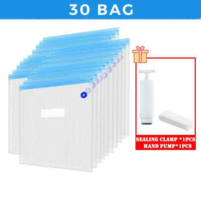 30-Pack Filament Storage Vacuum Bags for 3D Printer PLA/ABS/TPU - Humidity Resistant Dryer for Safekeeping