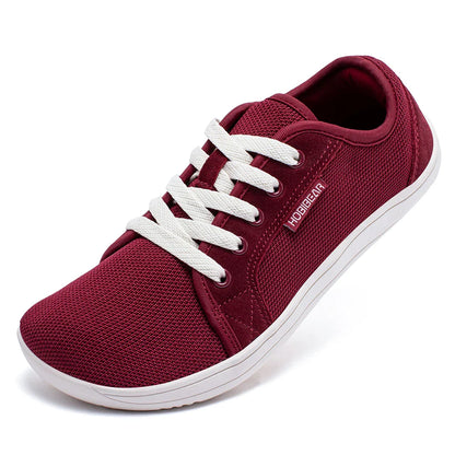 HOBIBEAR Wide Barefoot Shoes – Unisex Minimalist Zero Drop Sneakers for Outdoor Running & Casual Wear