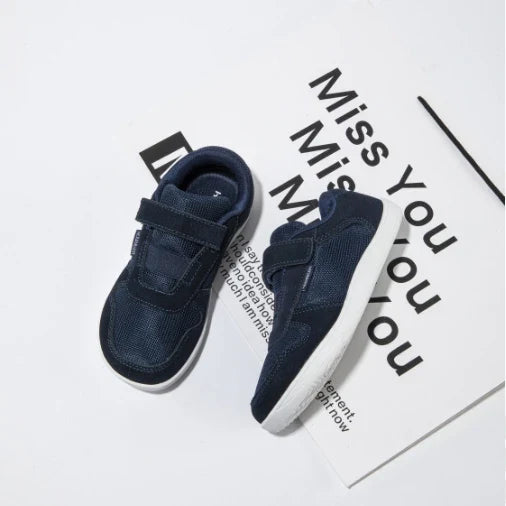 HOBIBEAR Wide Barefoot Shoes – Lightweight Breathable Mesh Sneakers for Boys & Girls