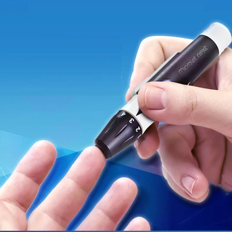 Bayer Contour Plus Original Blood Collection Pen – Multi-Speed Adjustable Lancing Device