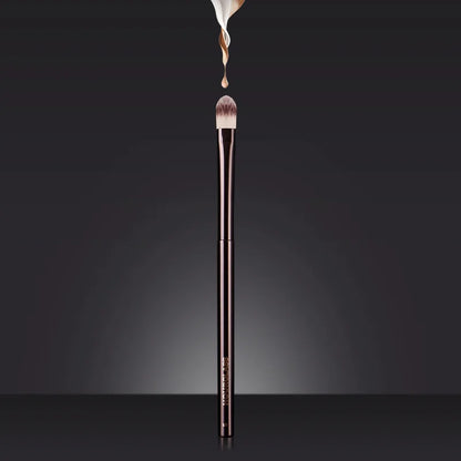 HG Pro Retractable Foundation Makeup Brush – Powder, Contour, Blusher & Highlight with Metal Handle