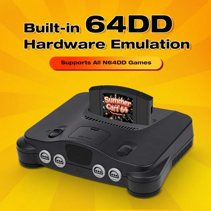SummerCart 64 Game Card for N64 – Retro ED 64 Cartridge for Nintendo 64, 8GB TF Card, No Region Restriction