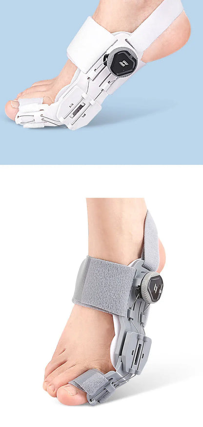 Bunion Corrector for Men & Women – Adjustable Hallux Valgus Toe Separator & Pedicure Straightener