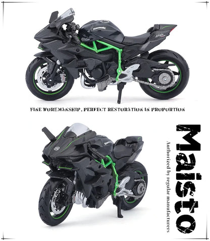 Maisto 1:18 Alloy Motorcycle Model – Yamaha MT-07/MT-10, Ducati, Kawasaki, KTM, Suzuki, BMW