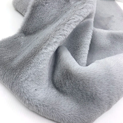 Faux Rabbit Fur Fabric – 50/80/160cm Super Soft 10mm Pile Plush Material for Stuffed Toys & Sewing